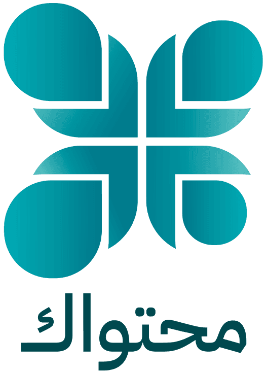 شعار شركة محتواك - لوجو محتواك